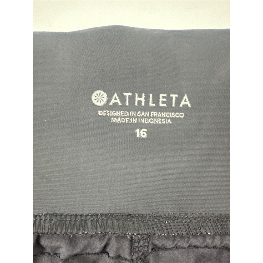 Athleta Sutton Jogger Gray Drawstring 405713 Cargo Pockets Lightweight Women 16 - Picture 10 of 14